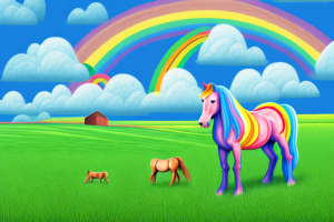 Horse Pet Insurance horse running under rainbow - Pets24
