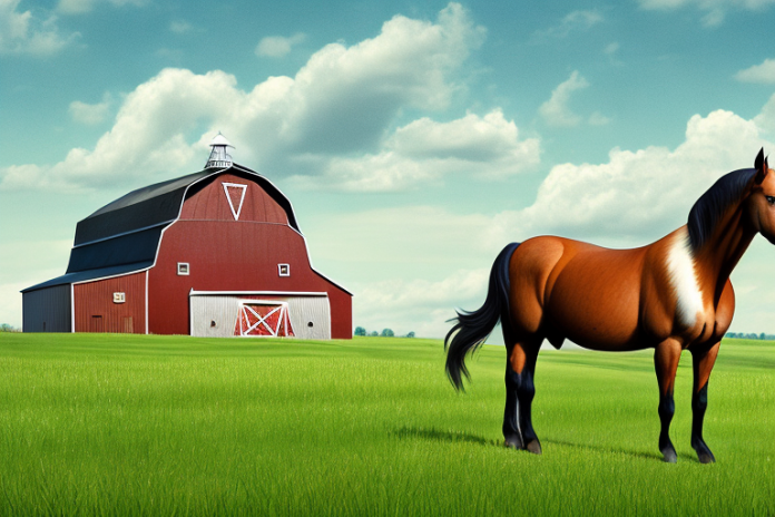A horse from a Morgan Horse Breeder