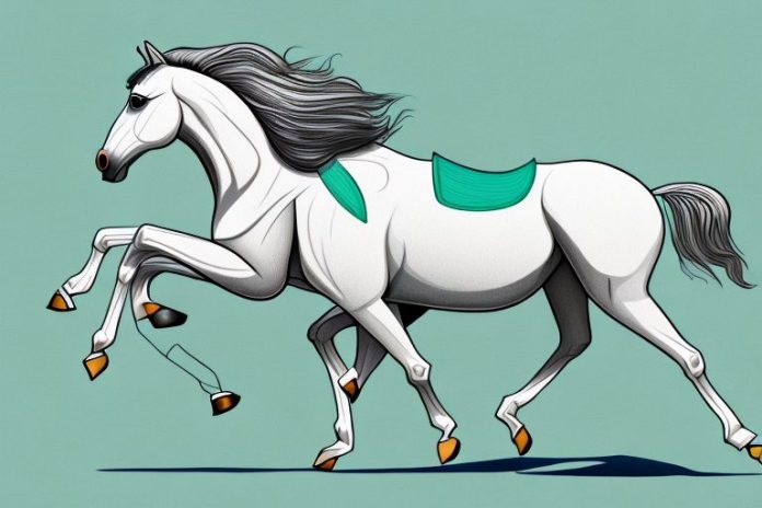 An arabian horse galloping through the landscape of musina