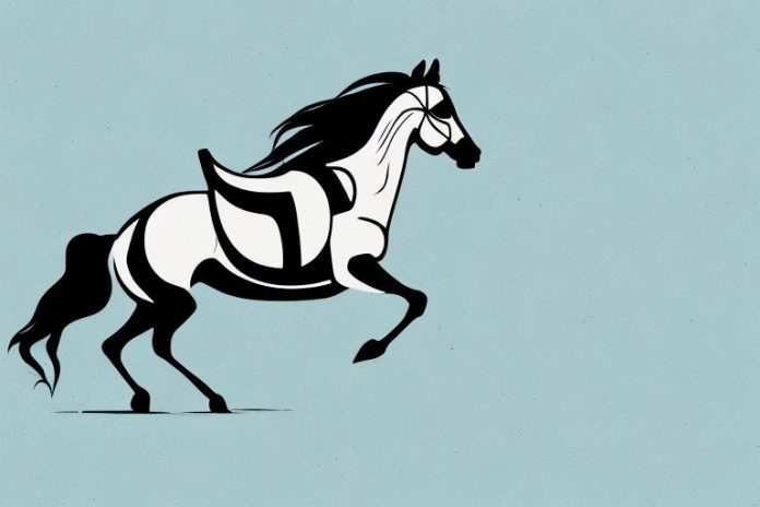 A horse and rider galloping across a field in sasolburg