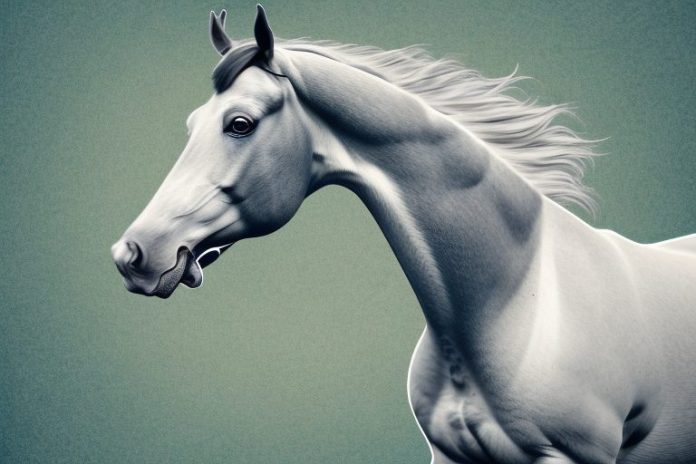 A morgan horse in a rural setting