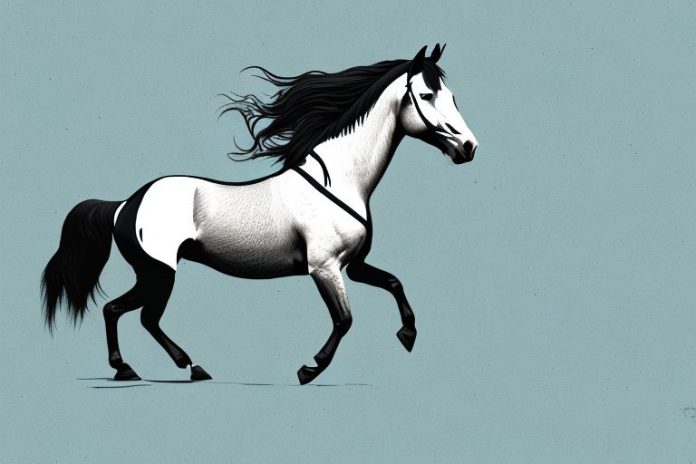 A horse in kempton park