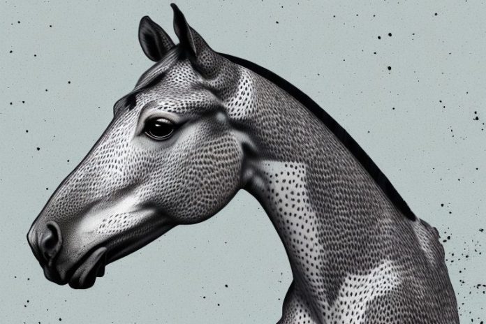 An appaloosa horse in a rural setting near paarl