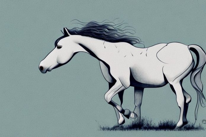 A horse in a pasture in centurion