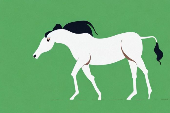 A horse in a lush green pasture in paarl