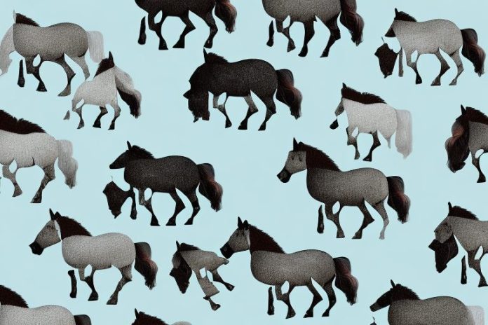 A shetland pony in a tongaat