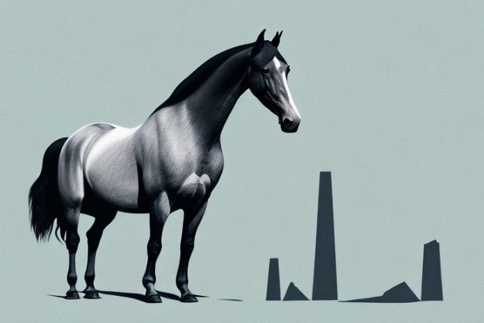 A tennessee walking horse in a gauteng