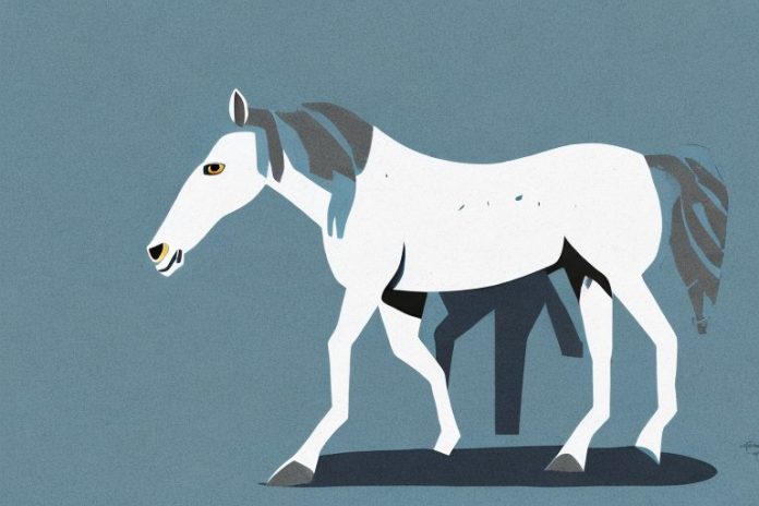 A horse in the rocky mountains of hazyview