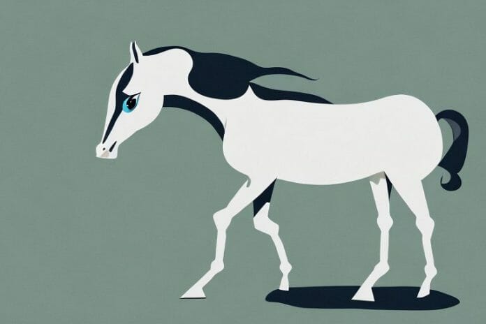 A horse in a kwamashu landscape