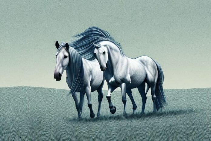 A horse in a field in vereeniging