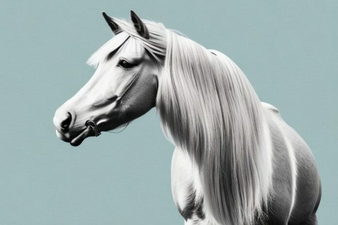 A haflinger horse in a gauteng