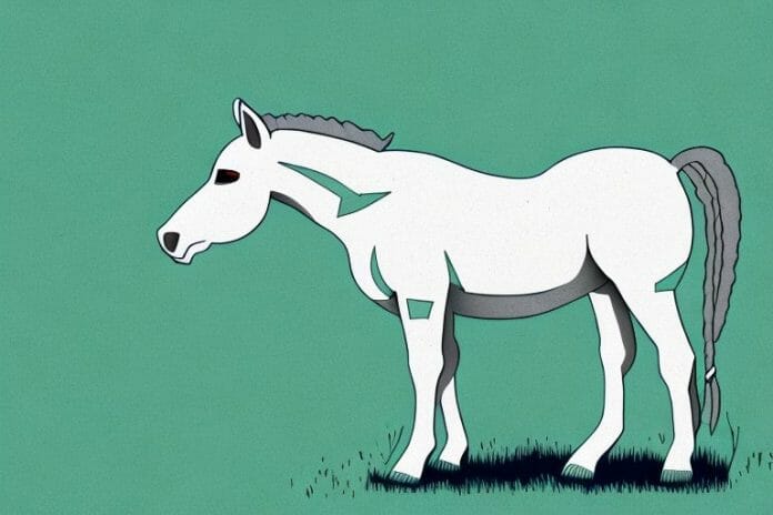 A connemara pony in a field in polokwane