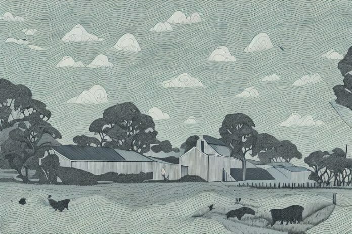 A cleveland bay horse in a rural setting in east london