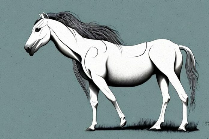 A kathiawari horse in a field in pretoria