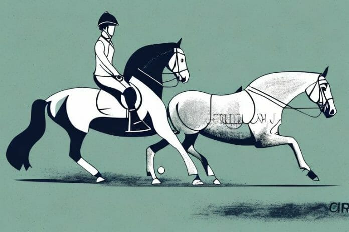An irish sport horse in the landscape of kwamashu