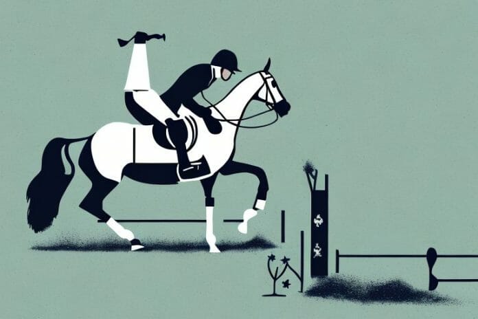 An irish sport horse in a polokwane