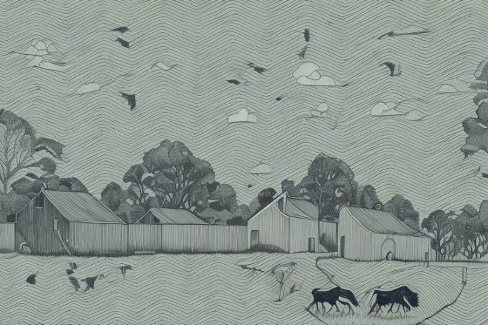 A cleveland bay horse in a rural setting in east london