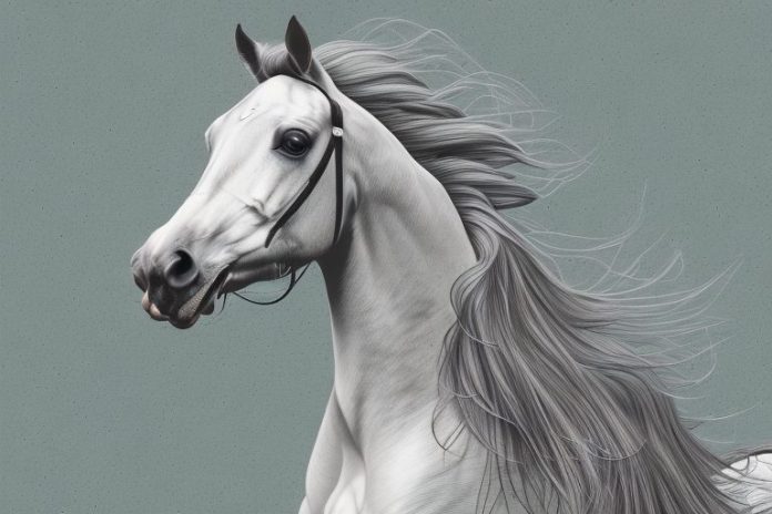 A cleveland bay horse in a rural setting