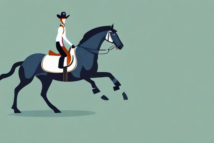 An irish sport horse galloping through a scenic landscape in phalaborwa