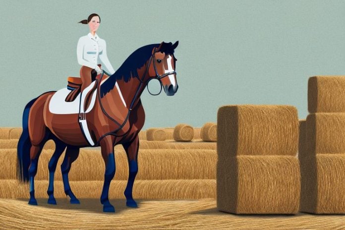 A horse in a stable