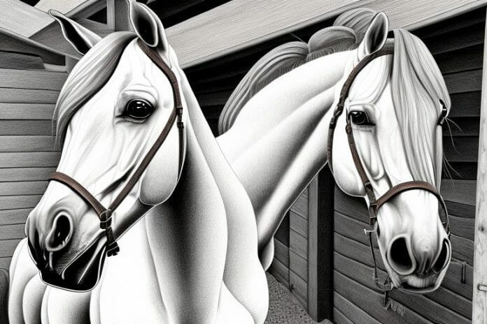 A morgan horse in a stable in randburg