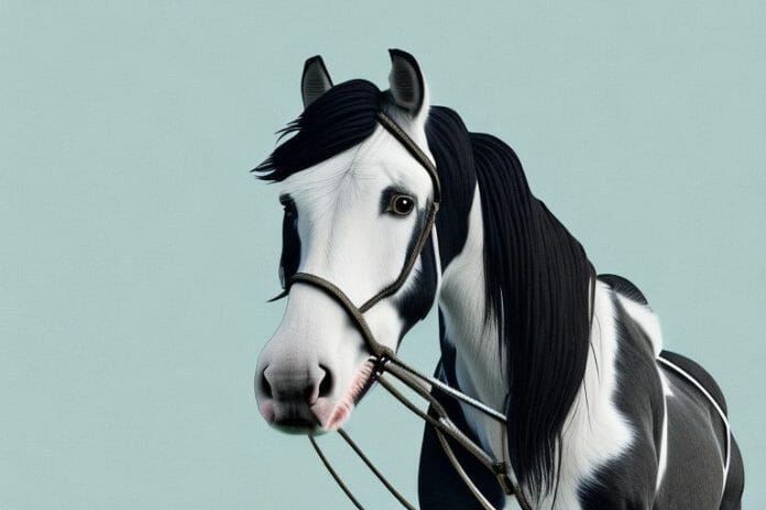 A clydesdale horse in a uitenhage