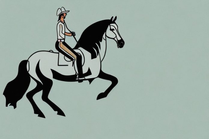 A horse and rider