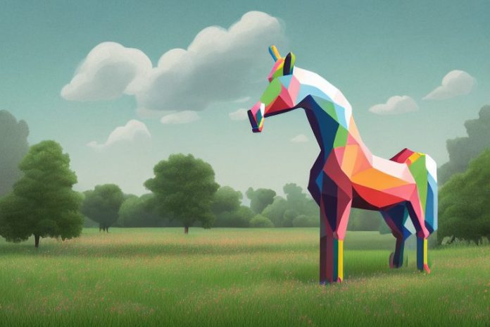 A hackney horse in a rural setting