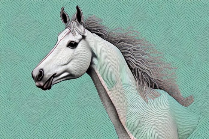 A hackney horse in a germiston landscape