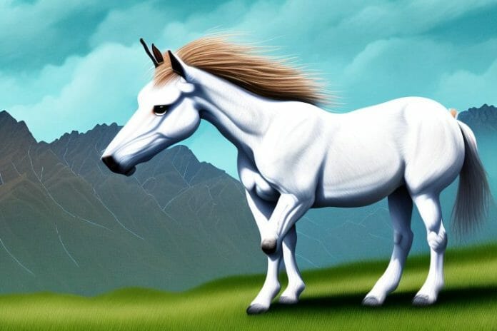 A connemara pony horse in queenstown