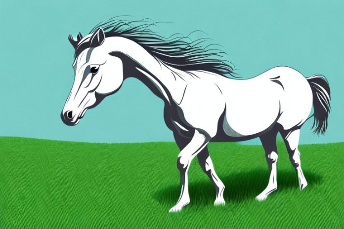 A horse in a grassy field in amanzimtoti