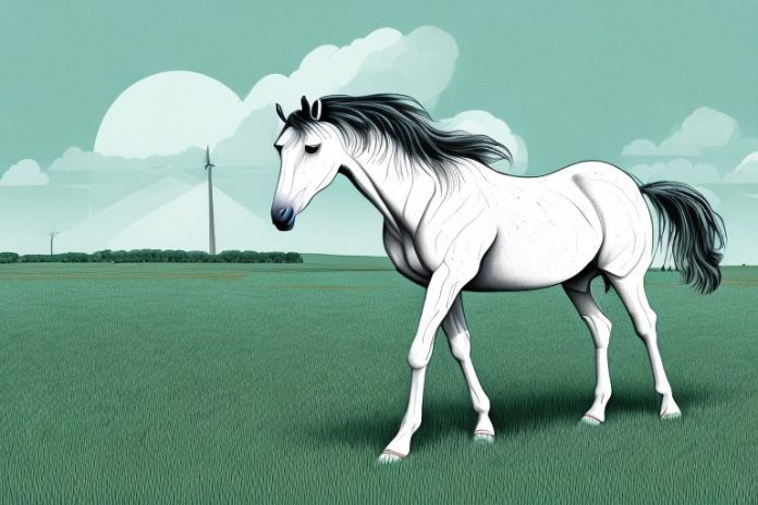 A horse in a field in umhlanga