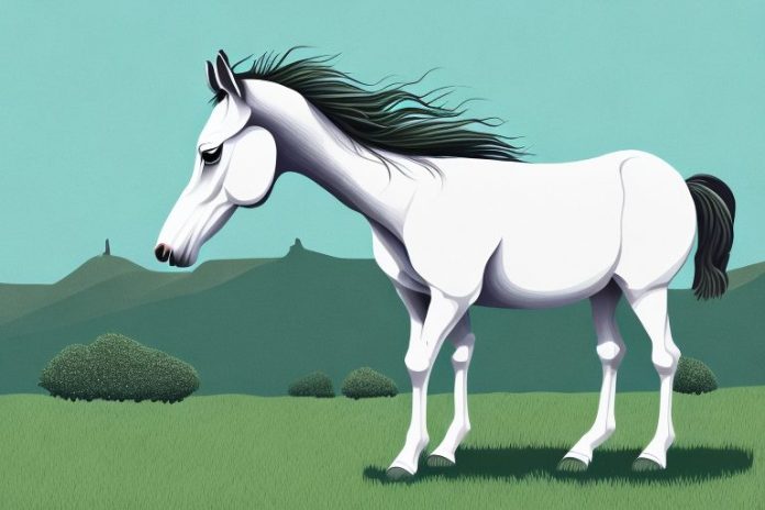 A horse in the eastern cape