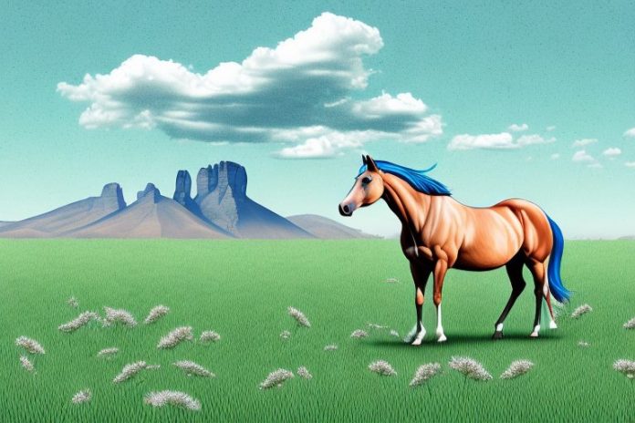 A horse in a field in nelspruit
