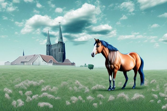 A horse in a rural setting in bela-bela