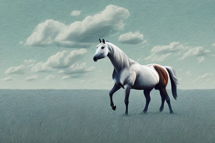 A horse in a field in standerton