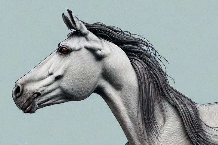 A horse in its natural environment in kathu