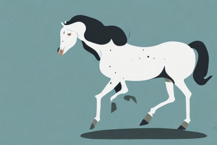 A brumby horse in its natural environment