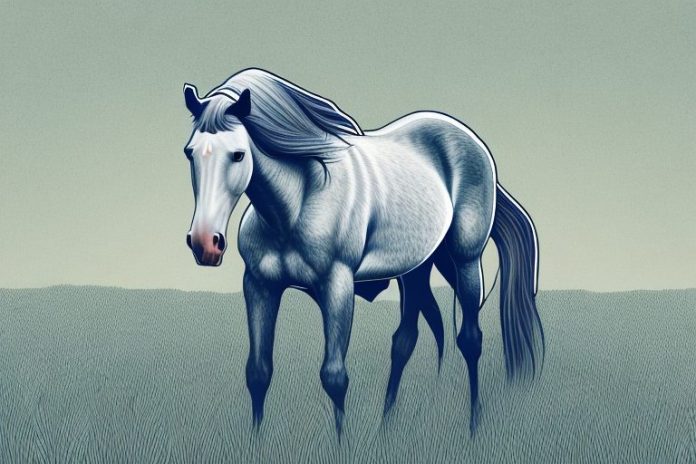 A horse in a field in nelspruit