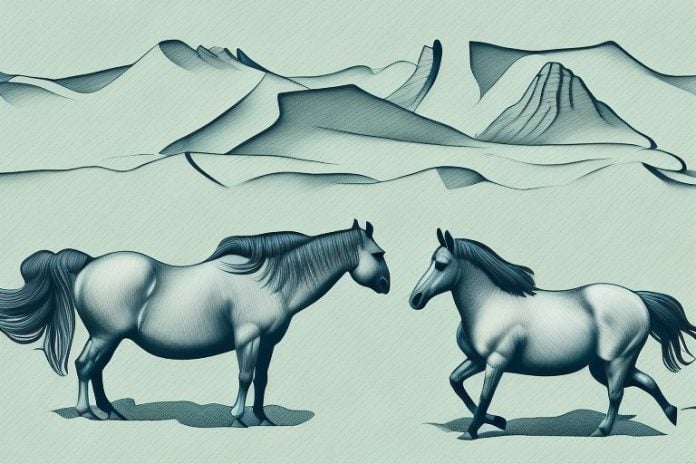 A horse in a colesberg