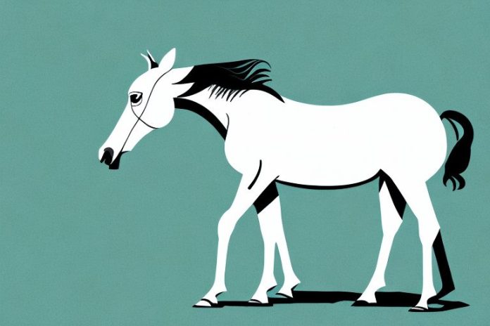 A thoroughbred horse in a paddock in george