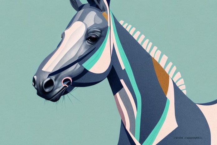 A thoroughbred horse in a rural setting in simon's town