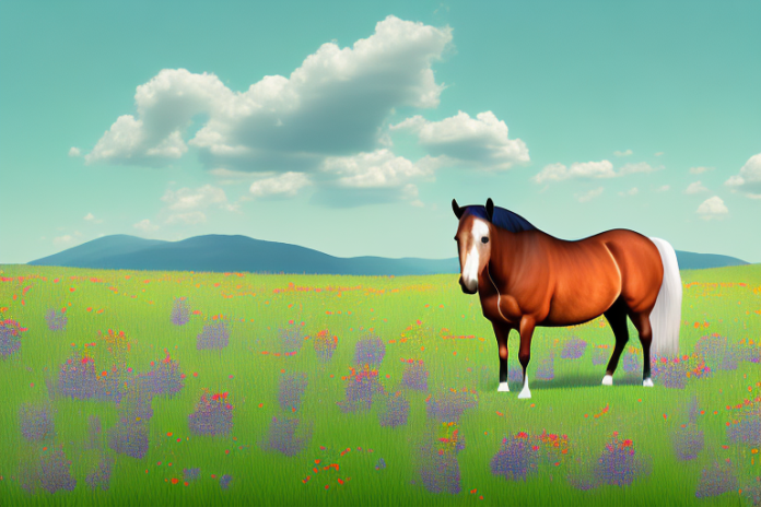 Horse from a Kentucky Mountain Saddle Horse Breeder