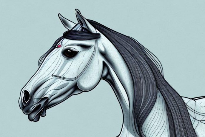 An arabian horse in a gauteng