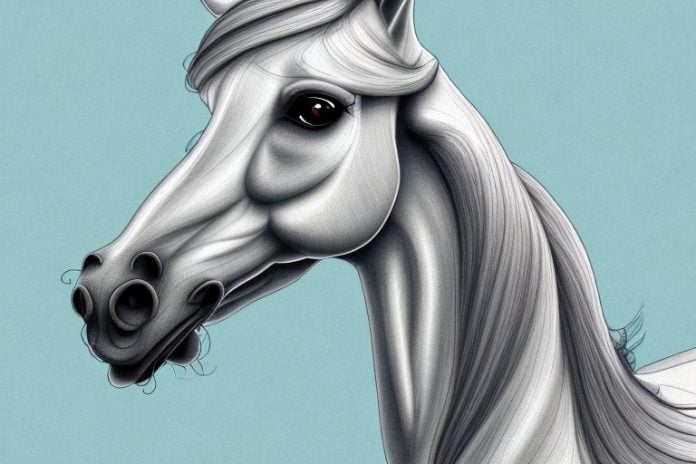 An arabian horse in a witbank
