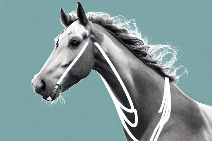 A thoroughbred horse in a field in centurion
