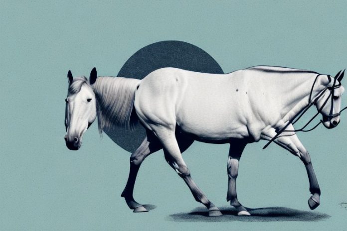 A kentucky mountain saddle horse in a natural setting in randburg