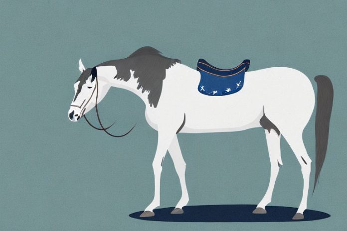 A kentucky mountain saddle horse in its natural environment in kathu