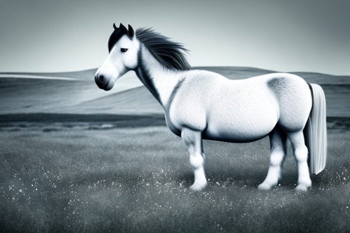 An icelandic horse standing in a field in tongaat