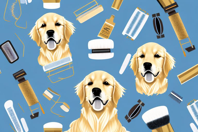 Golden Retriever Owners | So my handsome man Shiloh had his first ...